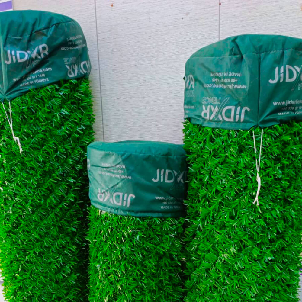 Забор из искусственной травы JidarFence 1.5x10м в рулоне 7